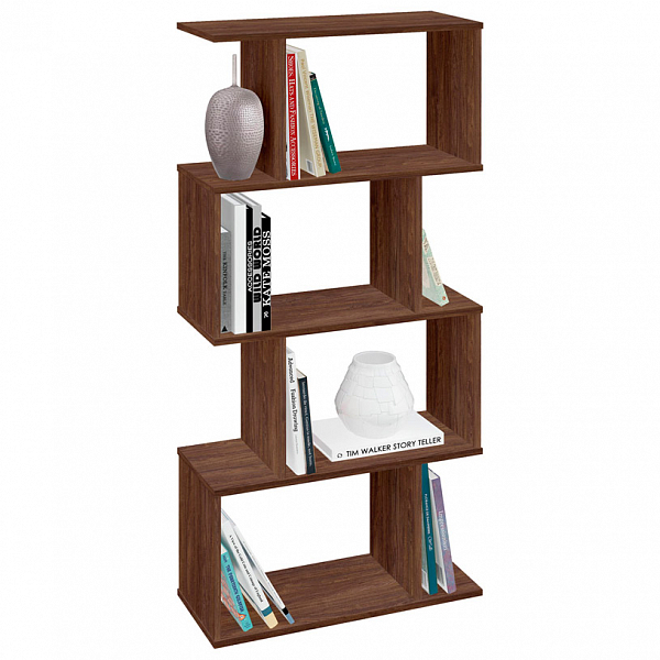 Стеллаж Polini Home Smart фигурный 4 секции, винтаж