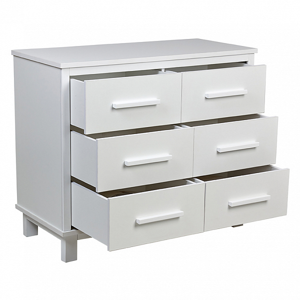Комод Polini kids Simple 3402, на ножках, белый