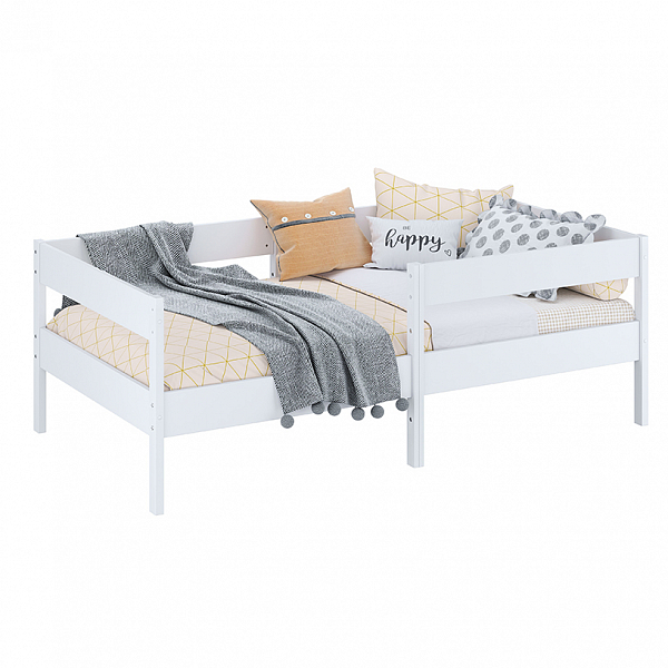 Кровать детская Polini kids Simple 3435, белый
