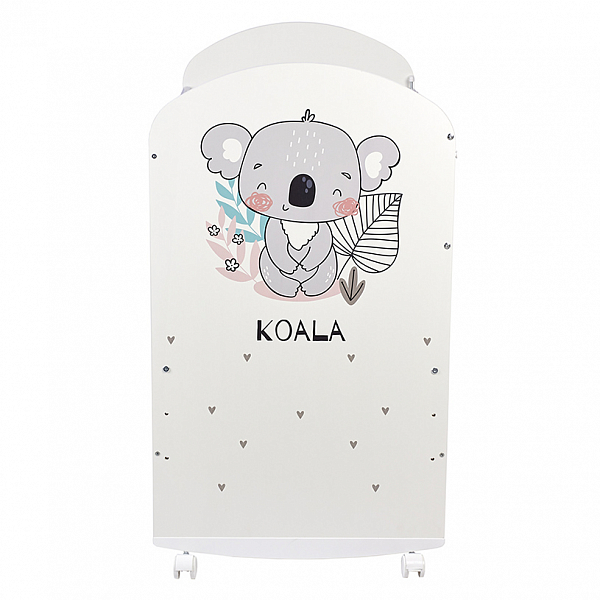 Кроватка детская Фея 701 Коала, белый