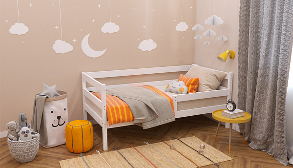 Кровать Polini Kids Simple 840, белый