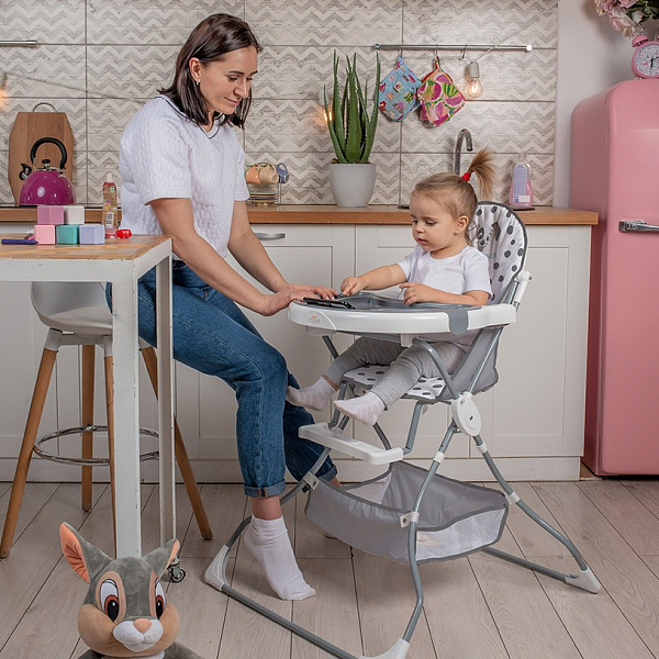 Стульчик для кормления Polini kids Disney baby 252 101 Далматинец, синий