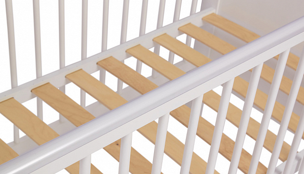 Кроватка детская Polini kids Simple 220, белый