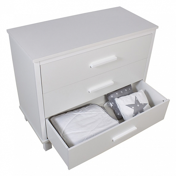 Комод Polini kids Simple 3401, на ножках, белый