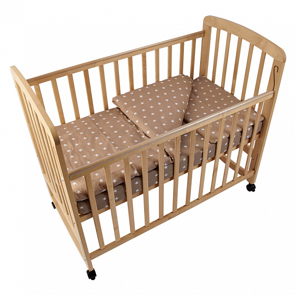 Кроватка детская Polini kids Simple 304, натуральный