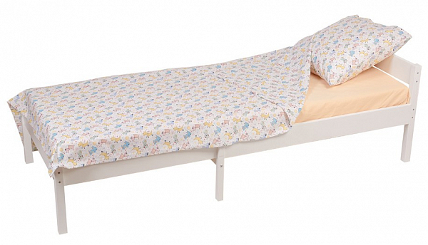 Кровать Polini kids Simple 935, белый