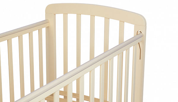 Кроватка детская Polini kids Simple 304, бежевый