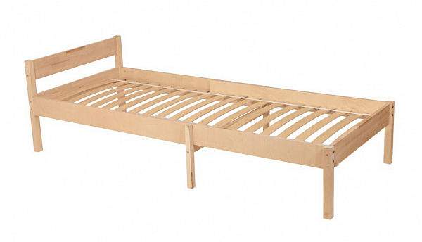 Кровать Polini kids Simple 935 раздвижная детская, натуральный