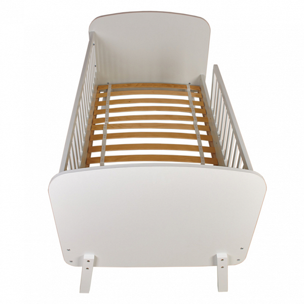 Кровать детская Polini kids Mirum 2000, 160х80 см. белый