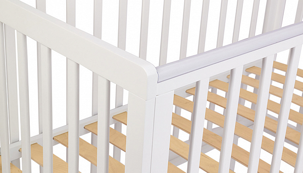 Кроватка детская Polini kids Simple 340, белый