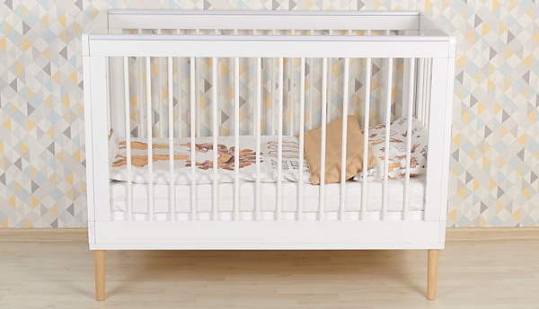 Кроватка детская Polini kids Simple 360, белый