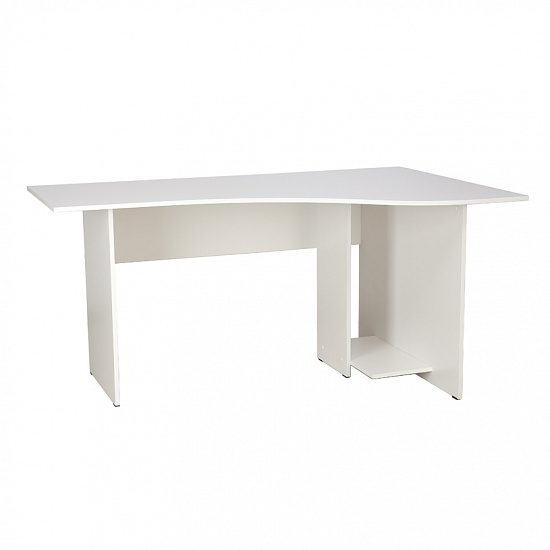 Стол компьютерный Polini Home Vector 003, белый