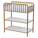 Столик для пеленания Polini kids Vintagе 1180 металлический, золотистый