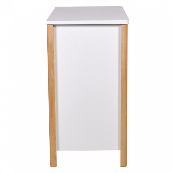 Комод Polini kids Simple 3501, белый-натуральный