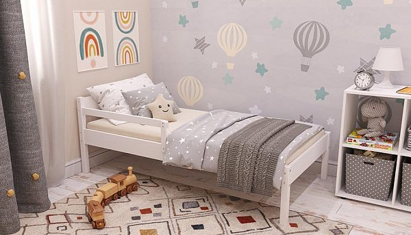 Кровать Polini Kids Simple 840, белый