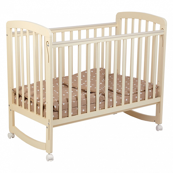 Кроватка детская Polini kids Simple 304, бежевый