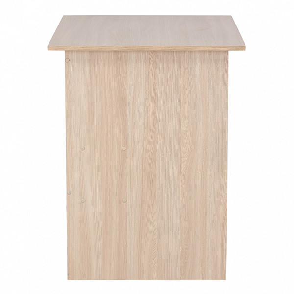 Стол компьютерный Polini Home Vector 111, с выдвижной полкой и нишами, 70х80х60, ясень шимо светлый