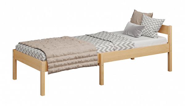 Кровать Polini kids Simple 935 раздвижная детская, натуральный