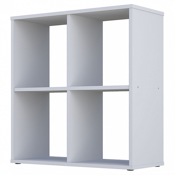 Стеллаж Polini Home Smart Кубический 4 секции, белый
